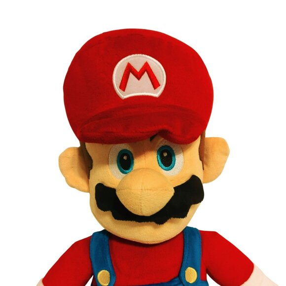 Super Mario Big 20" Jumbo Plush Figure Nintendo JAKKS Pacific 2021 - Picture 3 of 4